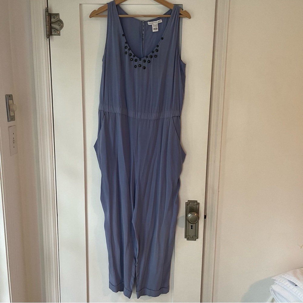 Charlotte Ronson Silk Jumpsuit